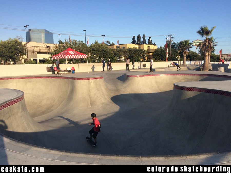 COSkate Huntington Beach Vans Off The Wall Skatepark